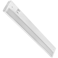 24 in. - Color Selectable LED Under Cabinet Light Fixture with Rotatable Lens  - 15 Watt - Kelvin 2700-3000-3500-4000-5000 - 900 Lumens - White - 90 CRI - 120 Volt - PLT-20265