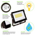 11,500 Lumens - 80 Watt - Color Selectable LED Flood Light Fixture Thumbnail