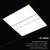 4050 Lumen Max - 35 Watt Max - 2 x 2 LED Troffer Fixture - Three Flat Light Panels - Wattage and Color Selectable Thumbnail