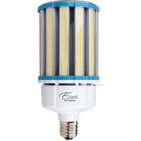 17,400 Lumen Max - 120 Watt Max - Wattage and Color Selectable LED Corn Bulb - Watts 80-100-120 - Kelvin 3000-4000-5000 - Mogul Base - 100-277 Volt - Euri Lighting ECB120W-303SW