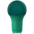 LED A19 Party Bulb - Green - 9 Watt Thumbnail