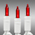 21 ft. - Incandescent Mini Light Stringer - (100) Red Bulbs - 2.5 in. Bulb Spacing - White Wire Thumbnail