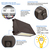 15,500 Lumen Max - 120 Watt Max - Wattage and Color Selectable Full Cutoff LED Wall Pack Fixture Thumbnail