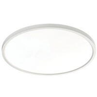 AFX Edge Round Large - 16 in. Color Selectable LED Surface Mount Downlight Fixture - White Trim - Kelvin 3000-4000-5000 - 2525 Lumens - 25 Watt - 90 CRI - 120 Volt - AFX Lighting EGRF1625LAJD1WH