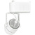 Track Light Fixture - Cylinder Low Voltage - White - GU5.3 Base  Thumbnail