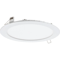 1700 Lumens - 19 Watt - 8 in. Selectable New Construction LED Downlight Fixture - Hardwire - Kelvin 2700-3000-3500-4000-5000 - 100 Watt Incandescent Equal - Round - White Trim - 90 CRI - 120 Volt - Juno WF8 SWW5 90CRI MW M6