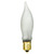 7 Watt - Frost - Bent Tip - Incandescent Petite Chandelier Bulb Thumbnail