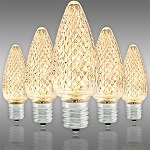 Warm White C9 LED Christmas Light Bulbs - Category Image