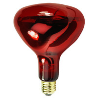 250 WATT  BR40 IR  RUBY RED