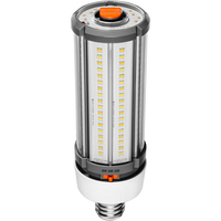 9,578 Lumen Max - 63 Watt Max - Wattage and Color Selectable LED Corn Bulb - Watts 45-54-63 - Kelvin 3000-4000-5000 - Mogul Base - 120-277 Volt - PLT-12840