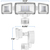 3600 Lumens - 38 Watt - 4000 Kelvin - LED Security Floodlight Fixture with Motion Sensor and Photocell Thumbnail