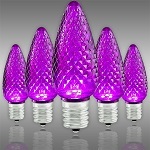 Purple C9 LED Replacement Christmas Light Bulbs - Category Image