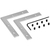 Flat - 90 Degree - Linking Bracket Thumbnail