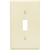 Toggle Wall Plate - Light Almond - 1 Gang Thumbnail
