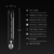 600 Lumens - 6.5 Watt - 2700 Kelvin - LED T10 Tubular Filament Bulb Thumbnail