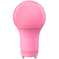LED A19 Party Bulb - Pink - 9 Watt - 60 Watt Equal - GU24 Base - 120 Volt - PLT-13577