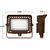 1650 Lumens - 15 Watt - 4000 Kelvin - LED Flood Light Fixture Thumbnail