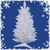 30 in. x 17 in. White Christmas Tree Thumbnail