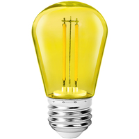 LED FILAMENT S14 2W YELLOW