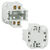 4 Pin G24q-4 and GX24q-4 CFL Socket - Bottom Screw Down Mount Thumbnail