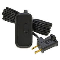 BLK LAMP DIMMER 6FT CORD
