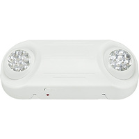 Emergency Light Fixture - LED Lamp Heads - 3.32 Watt - 90 Min. Operation - 120/277 Volt - Fulham FHEM12-W