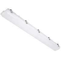 6550 Lumen Max - 50 Watt Max - 4 ft. Wattage and Color Selectable LED Vapor Tight Fixture - Watts 25-38-50 - Kelvin 3500-4000-5000 - IP65 Rated - 120-277 Volt - Euri Lighting EVT4-50W103sw
