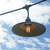15 ft. Patio Stringer - Comes with (10) LED S14 Filament Bulbs and (10) Smooth Iron Shades Thumbnail