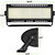 84,000 Lumens - 600 Watt - 5000 Kelvin - LED Industrial Flood and Sport Light Fixture Thumbnail