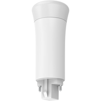 900 Lumens - 9 Watt - 2700 Kelvin - LED PL Lamp - Replaces 26W CFL - 2 Pin G24d Base - Ballast Bypass - 120-277 Volt - PLT-50390