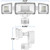 5500 Lumens - 50 Watt - 5000 Kelvin - LED Security Floodlight Fixture with Motion Sensor and Photocell Thumbnail