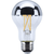 650 Lumens - 8 Watt - 2700 Kelvin - LED A19 Silver Bowl Filament Bulb Thumbnail