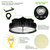120,000 Lumen Max - 800 Watt Max - 5000 Kelvin - Wattage Selectable UFO LED High Bay Fixture Thumbnail