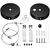4 ft. Color Selectable Architectural LED Linear Fixture - 4235 Lumens - Black Thumbnail