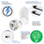 540 Lumens - 7 Watt - Color Selectable LED Track Light Fixture - Step Cylinder Thumbnail