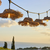 15 ft. Patio Stringer - Comes with (10) LED S14 Filament Bulbs and (10) Straw Shades Thumbnail