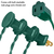 34 ft. - Incandescent Mini Light String - (100) Clear Bulbs - 4 in. Bulb Spacing - Green Wire Thumbnail