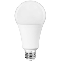 LED A21 - 3-Way Light Bulb - 50/100/150 Watt Equal - 6/12/19 Watt - 650/1300/2150 Lumens - 5000 Kelvin - Daylight White - PLT-13491