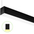 4 ft. Color Selectable Architectural LED Linear Fixture - 4235 Lumens - Black Thumbnail