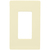 Decorator  Wall Plate - Light Almond - 1 Gang Thumbnail