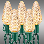 led c9 warm white string lights - Category Image