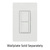 Incandescent, Halogen, FL, CFL, LED, ELV, MLV, Fan Loads - 2 Button RF Switch Thumbnail