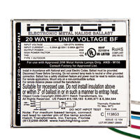 20W - 120/277V - CMH - BALLAST