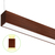 4 ft. Wattage and Color Selectable Architectural LED Linear Fixture - Up/Down Light - 5900 Total Lumens - Dark Wood Finish Thumbnail