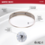 1700 Lumens - 24 Watt - 12 in. Color Selectable LED Surface Mount Downlight Fixture with Nightlight Mode Thumbnail