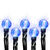 (96) Bulbs - LED - Blue Cherry Drop Net Lights Thumbnail