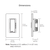 CFL/LED or Incandescent/Halogen Dimmer Switch - Single Pole/3 Way/Multi Location Thumbnail