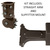 LED Parking Lot Fixture - 36,000 Lumens - 4000 Kelvin - Color Matches Metal Halide Thumbnail