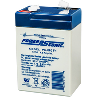 Repl Batt- 6V 4.5Ahr F1