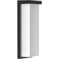 2619 Lumen Max - 22 Watt Max - Wattage and Color Selectable LED Decorative Wall Pack Fixture - Watts 18-20-22 - Kelvin 3000-4000-5000 - 120-277 Volt - Euri Lighting EOL-WL61BK-1100ESW